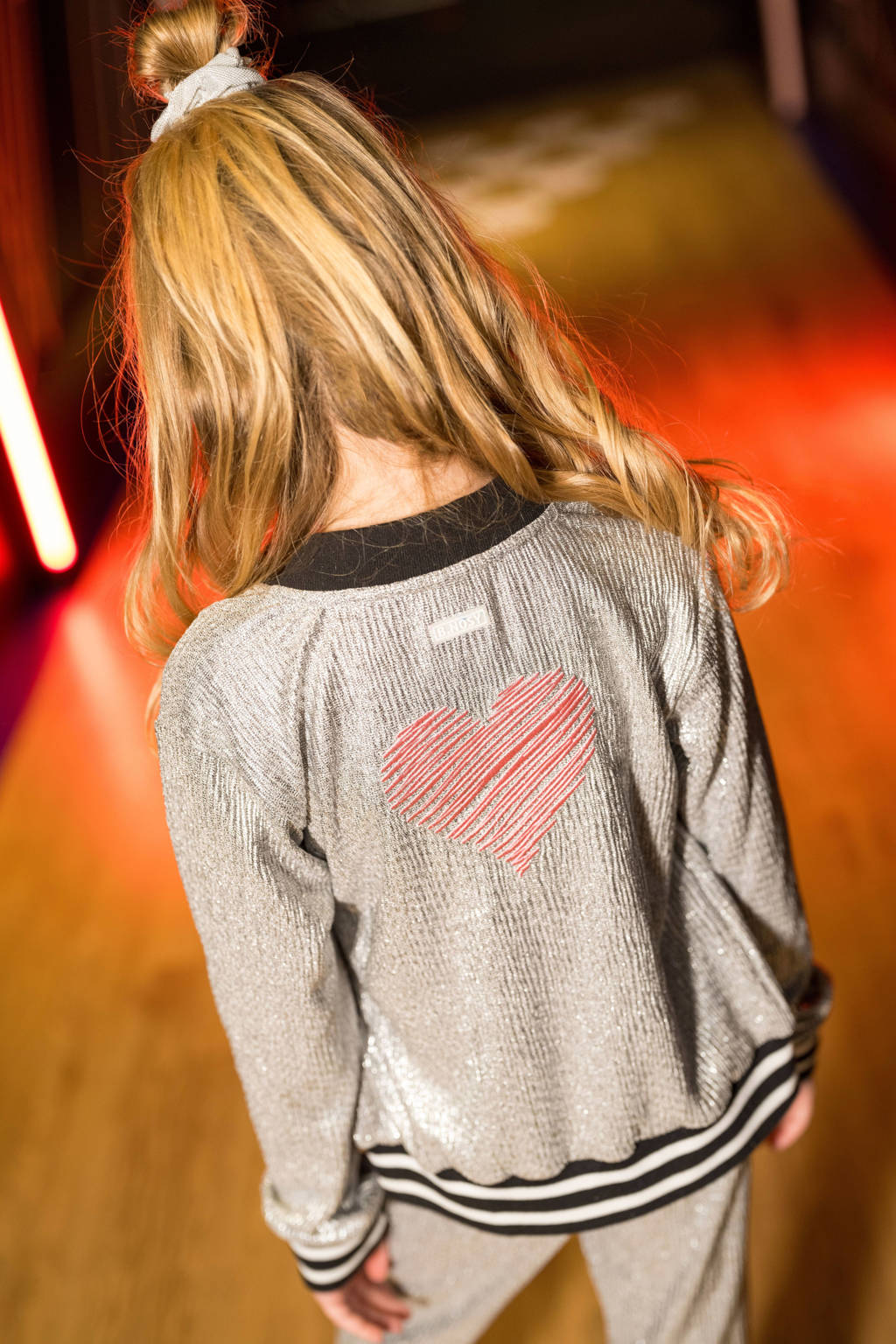 B.Nosy jasje Chloé met backprint zilver