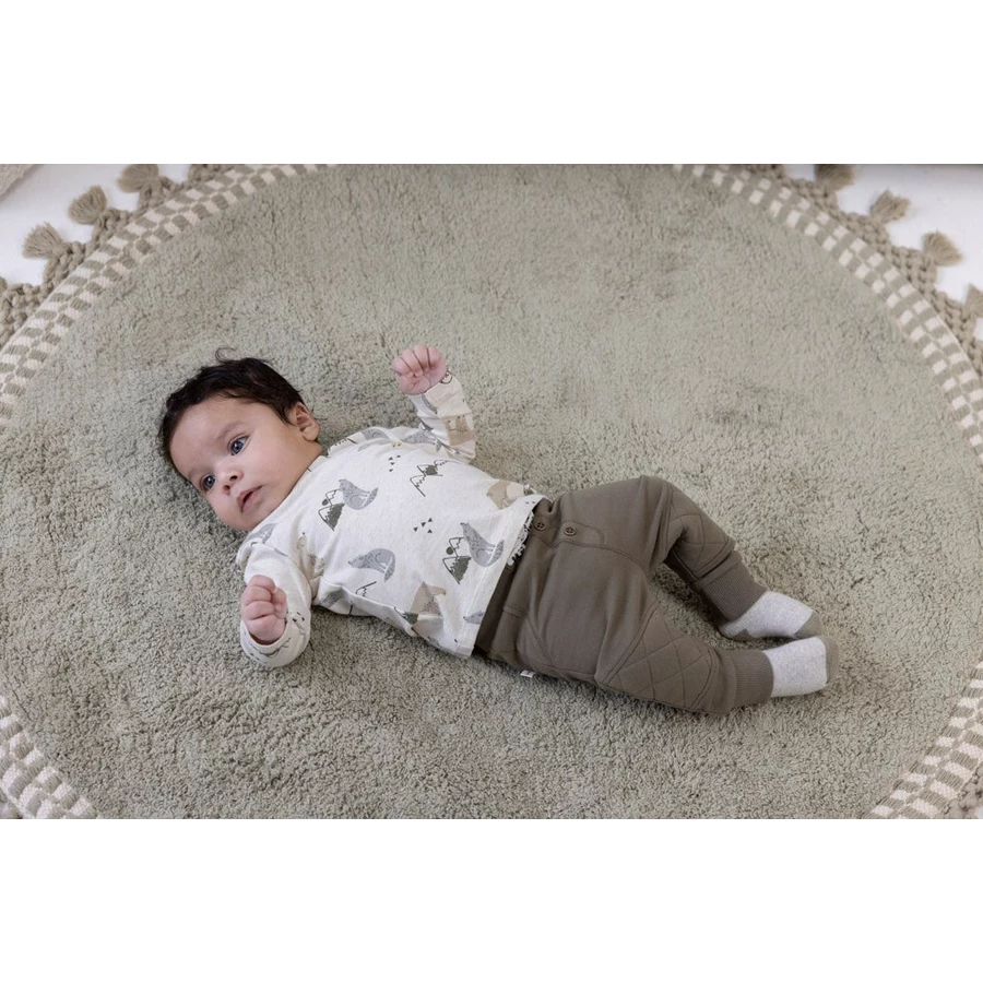 Feetje Langarmshirt AOP Brave Natur Melange