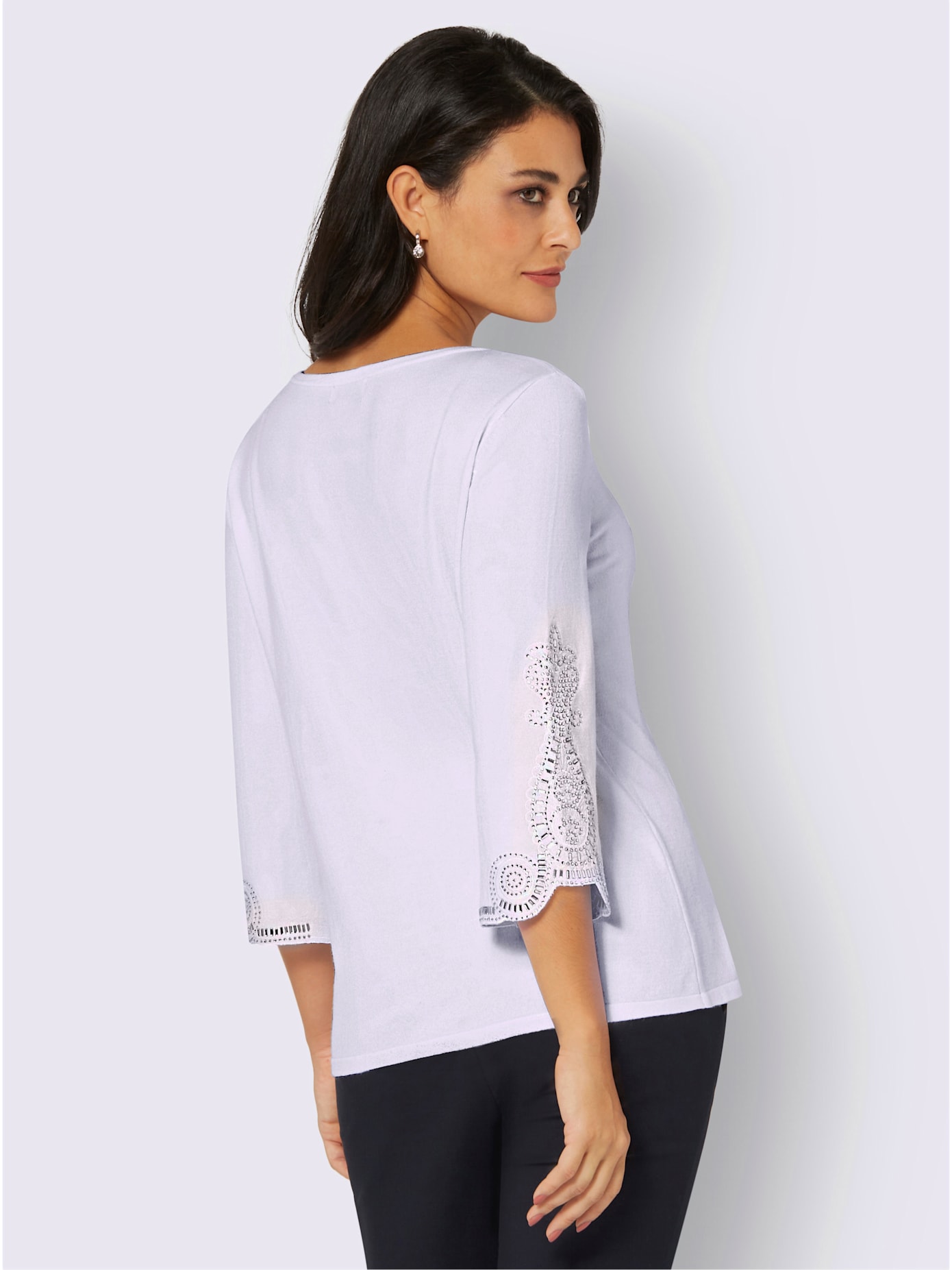 Pull mélange de lyocell et de viscose de qualité