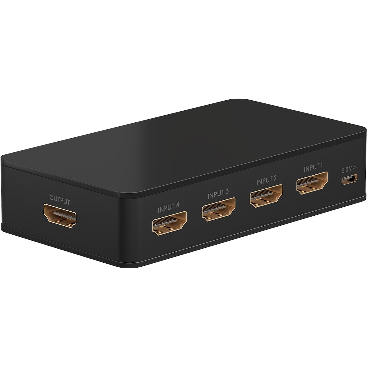 Goobay Manuell HDMI™-svitsj 4 til 1 (4K 60 Hz)