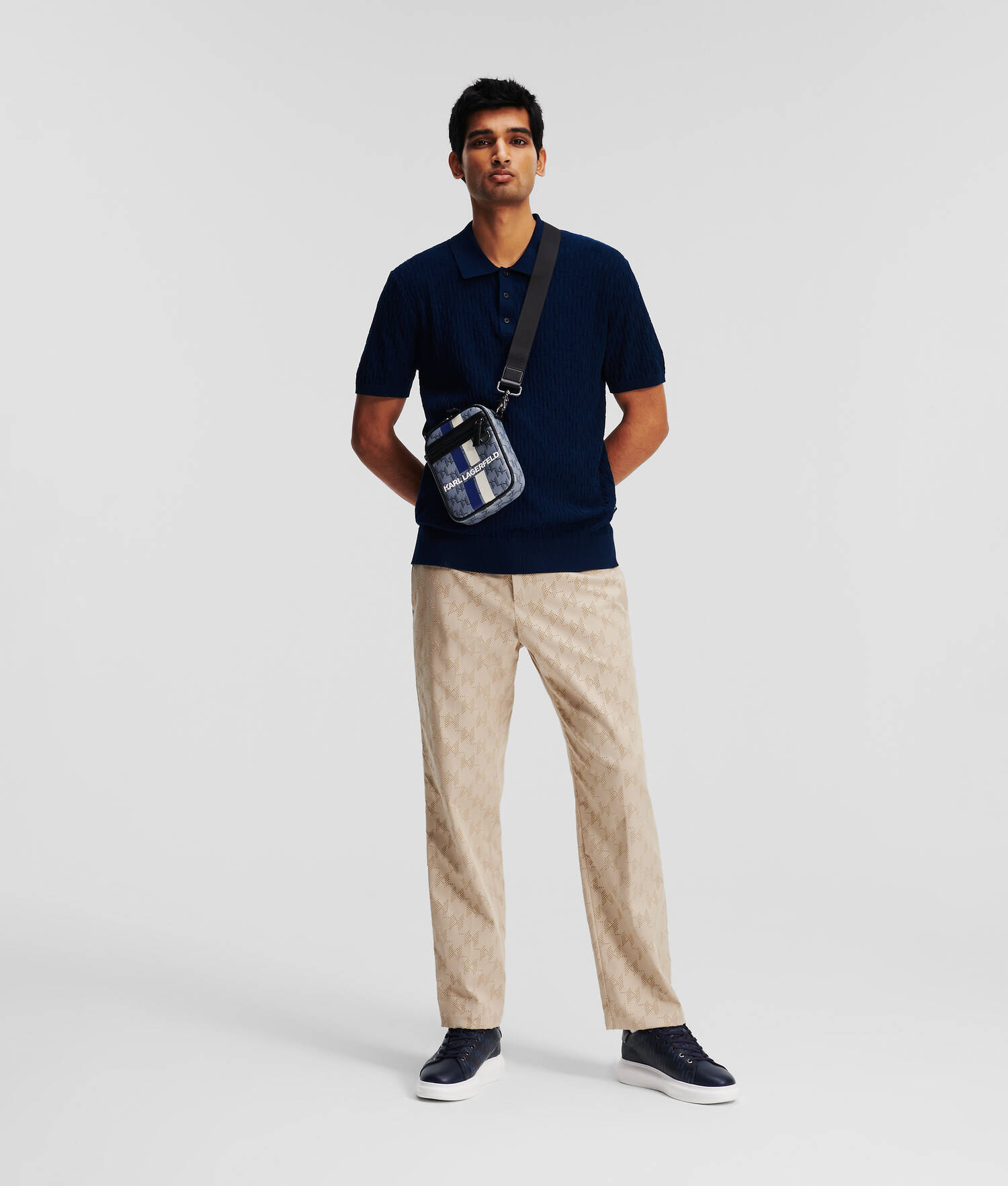 POLO TRICOTÉ KL MONOGRAM