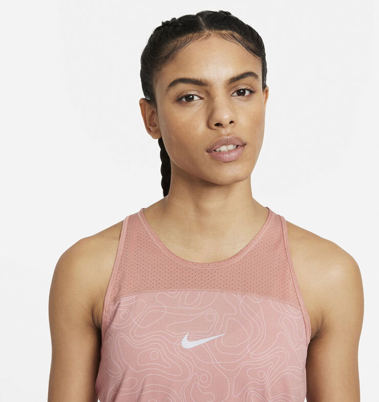 Nike Miler Run Division Top Pink