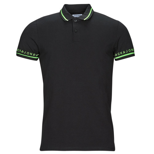 Jack & Jones - JJGLOBUS POLO SS - Noir