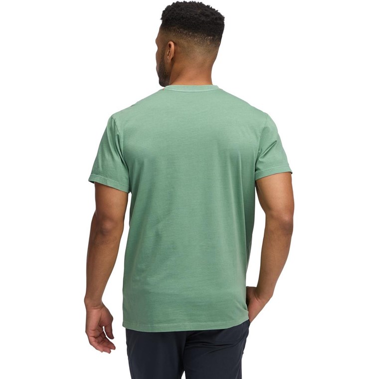 Black Diamond M Diamond Patch Ss Pocket Tee Laurel Green