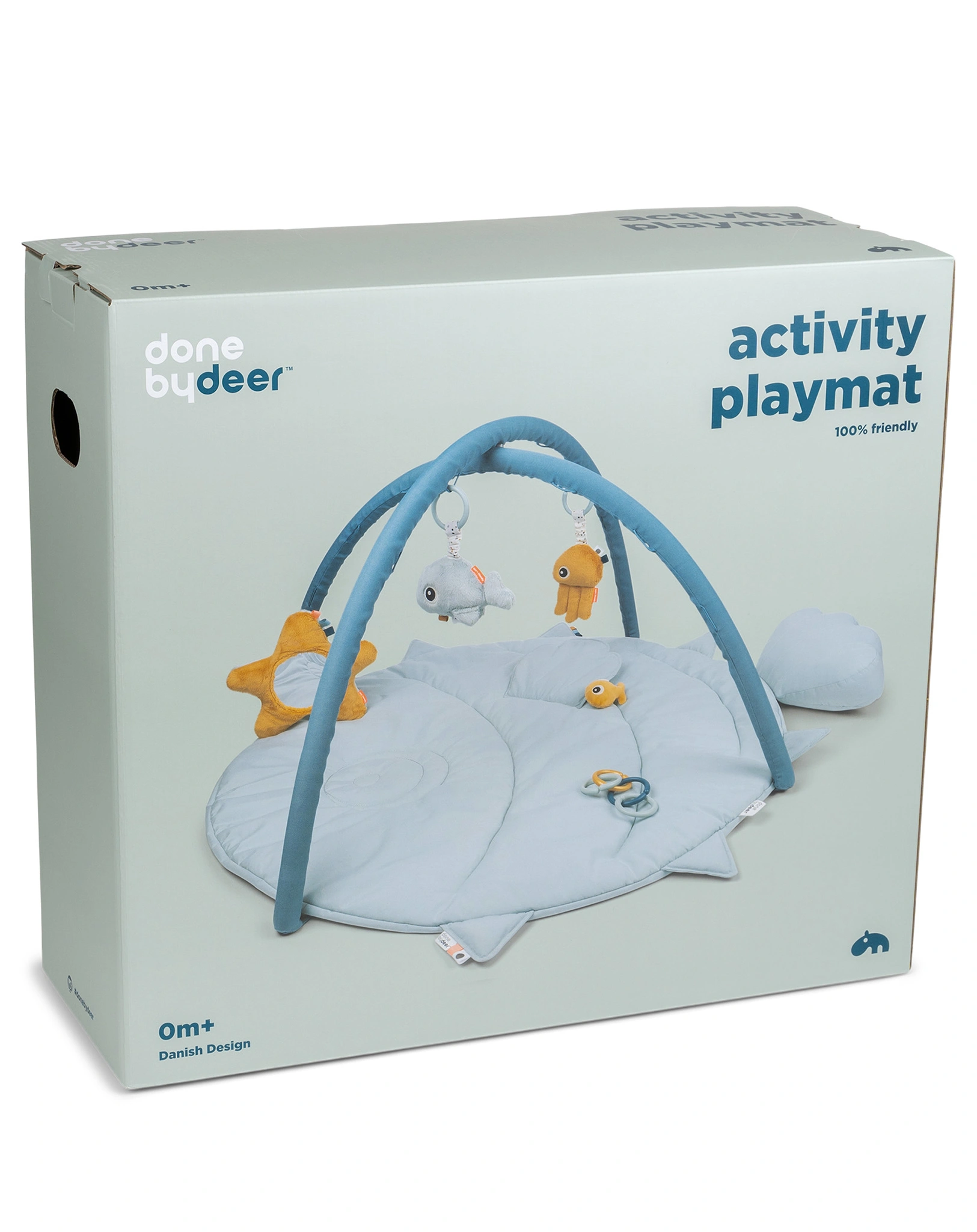Spielbogen SEA FRIENDS (⌀90x48cm) 2-teilig in blau
