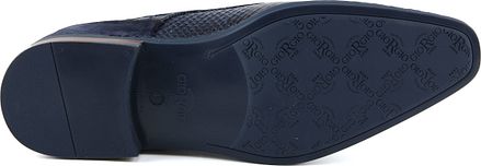 Giorgio Anaconda Leren Schoen Donkerblauw HE83202CAMP01 F38 D.Indigo kopen