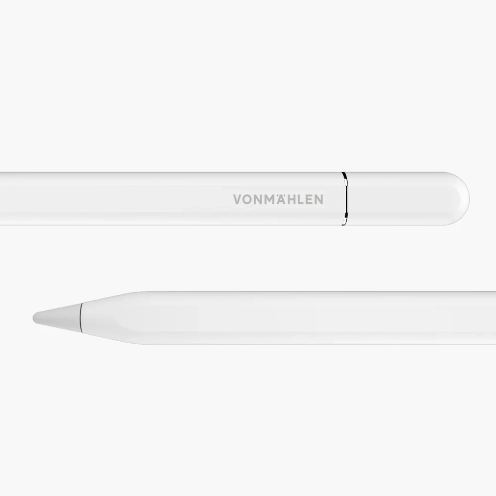 Smart Pencil Stylus mit Magnetbefestigung / Neigungssensitivität / Palm Rejection für Apple iPad (SMP00002) - Weiss