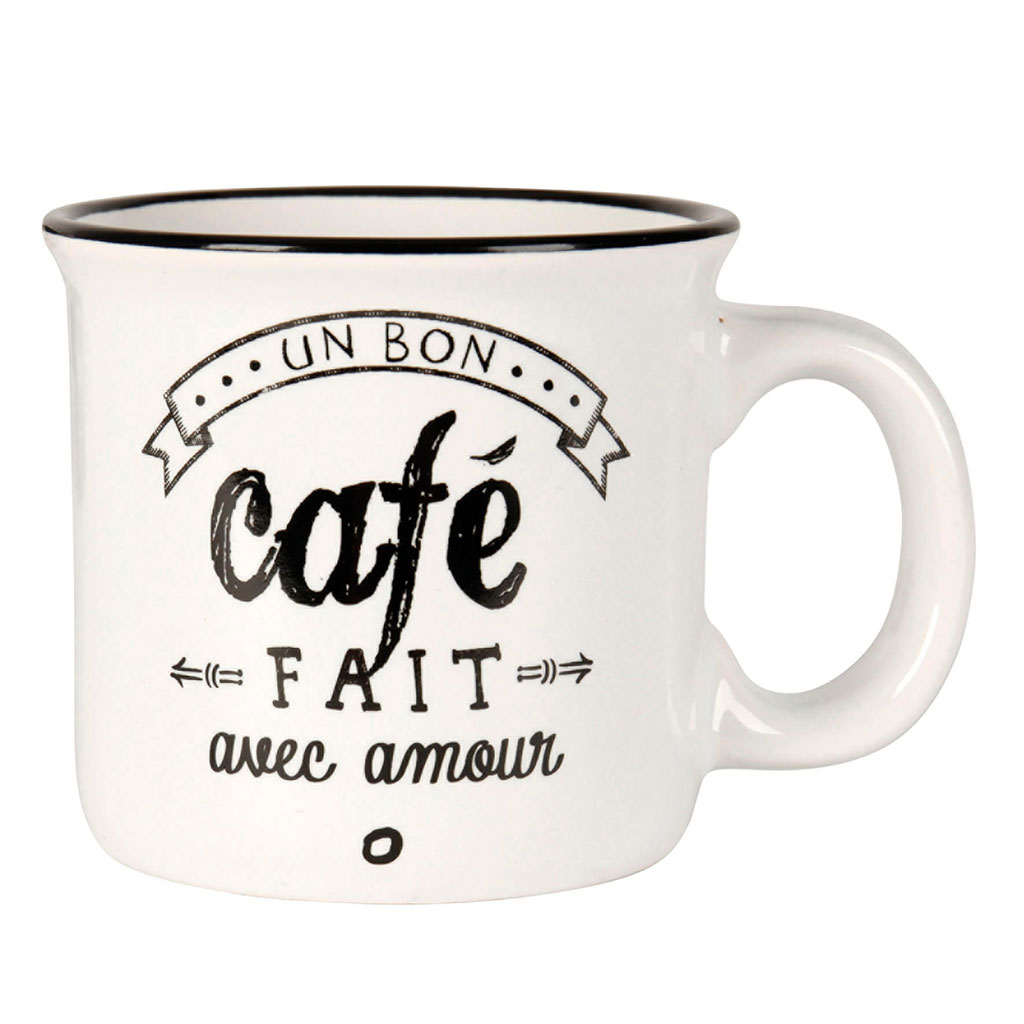 Tasse grès blanche 15cl