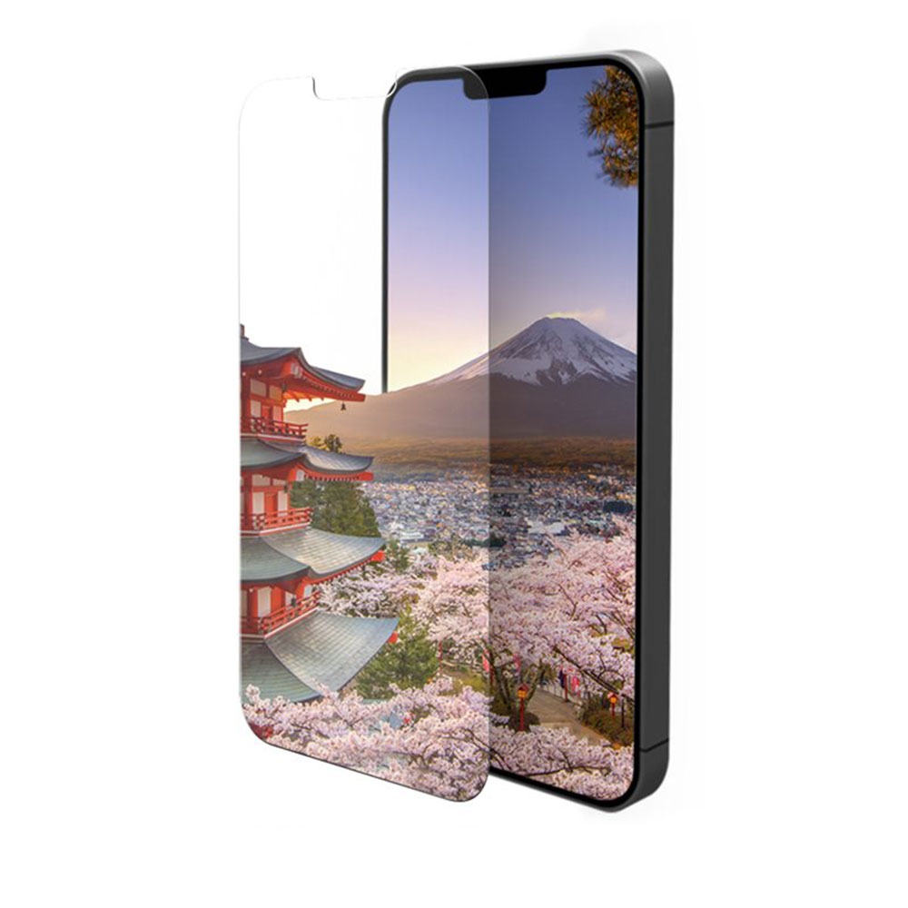 iPhone 12 / iPhone 12 Pro Mountain Glass Clear Panzerglas 2.5D Displayschutz Case Friendly (EGSP00625)