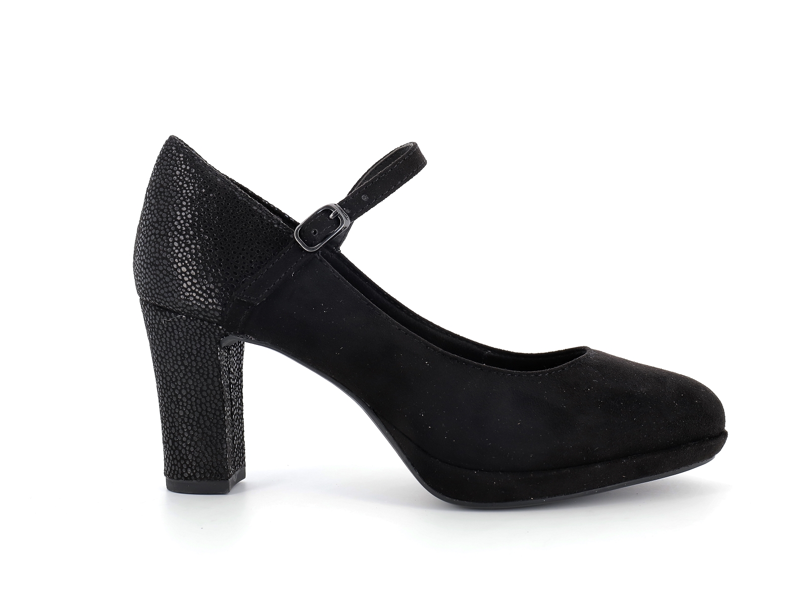 Tamaris-24409 Synthétique Velours Noir
