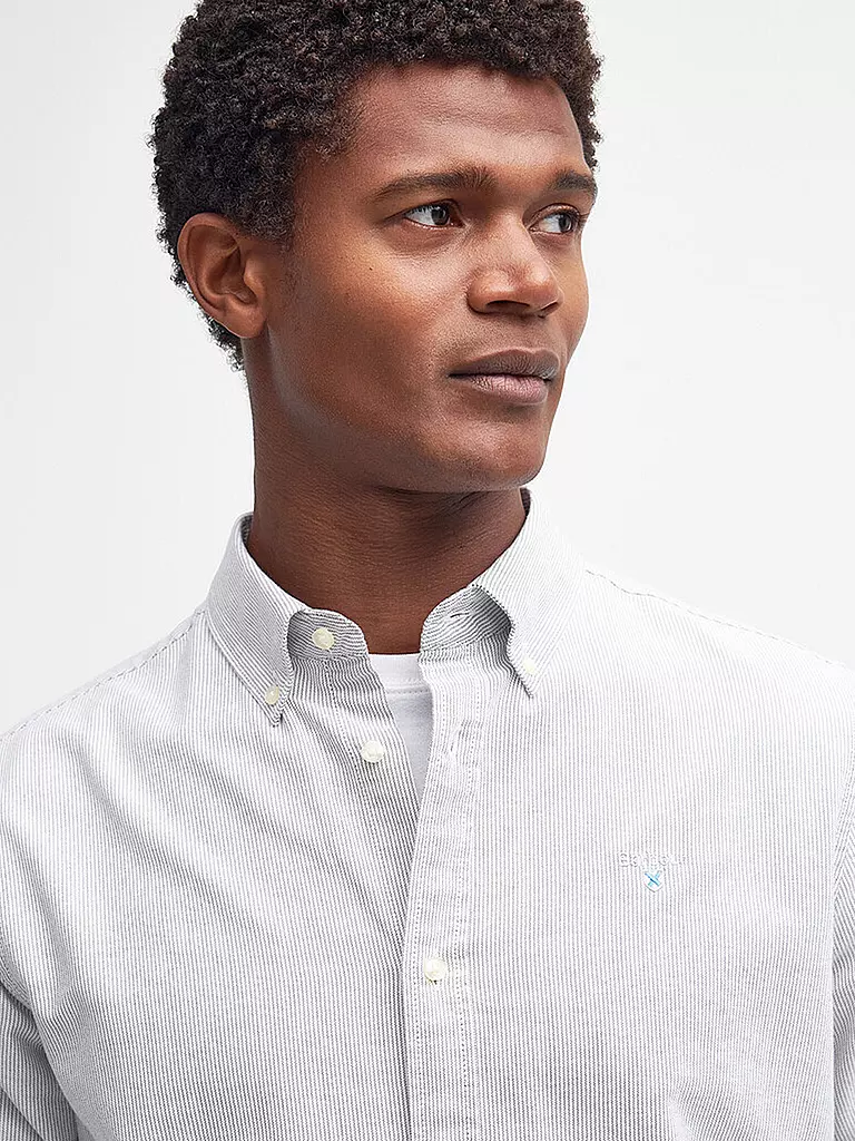 BARBOUR Hemd OXTOWN weiss