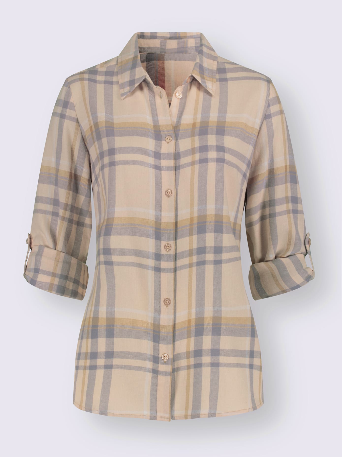Chemisier en flanelle pur coton