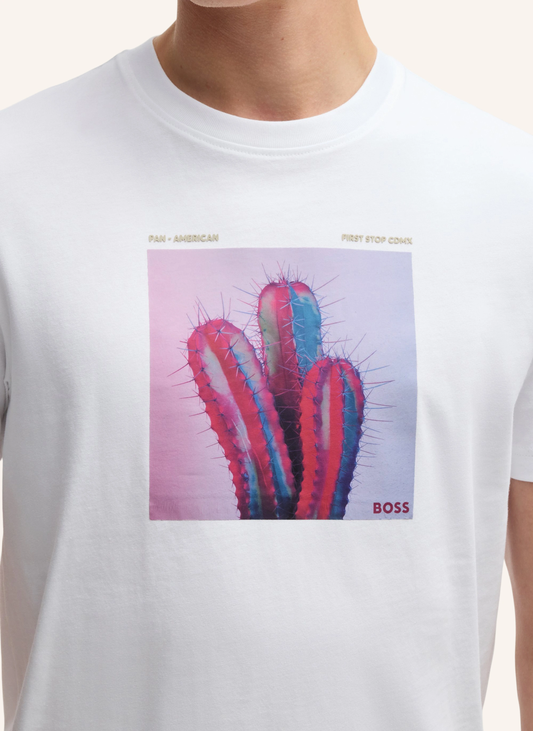 BOSS T-Shirt TE_MEXTOUR Regular Fit
