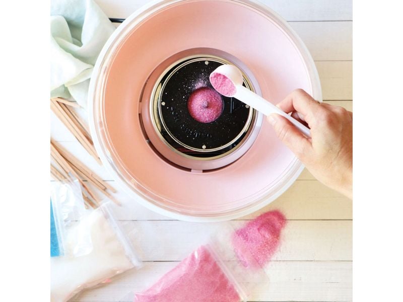 ScrapCooking Fertigmischung Zuckerwatte Bonbongeschmack Ros Rosa Zuckerwatte-Mix