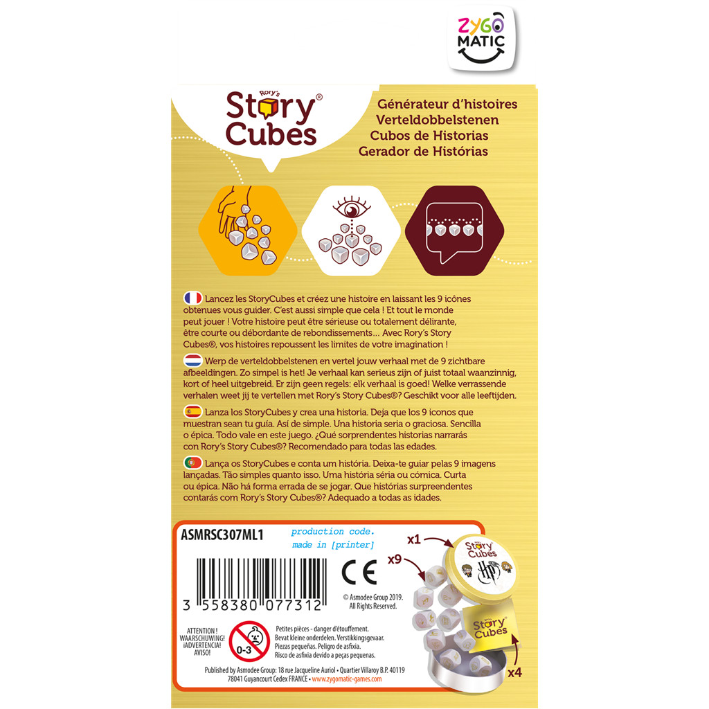 Story Cubes : Harry Potter