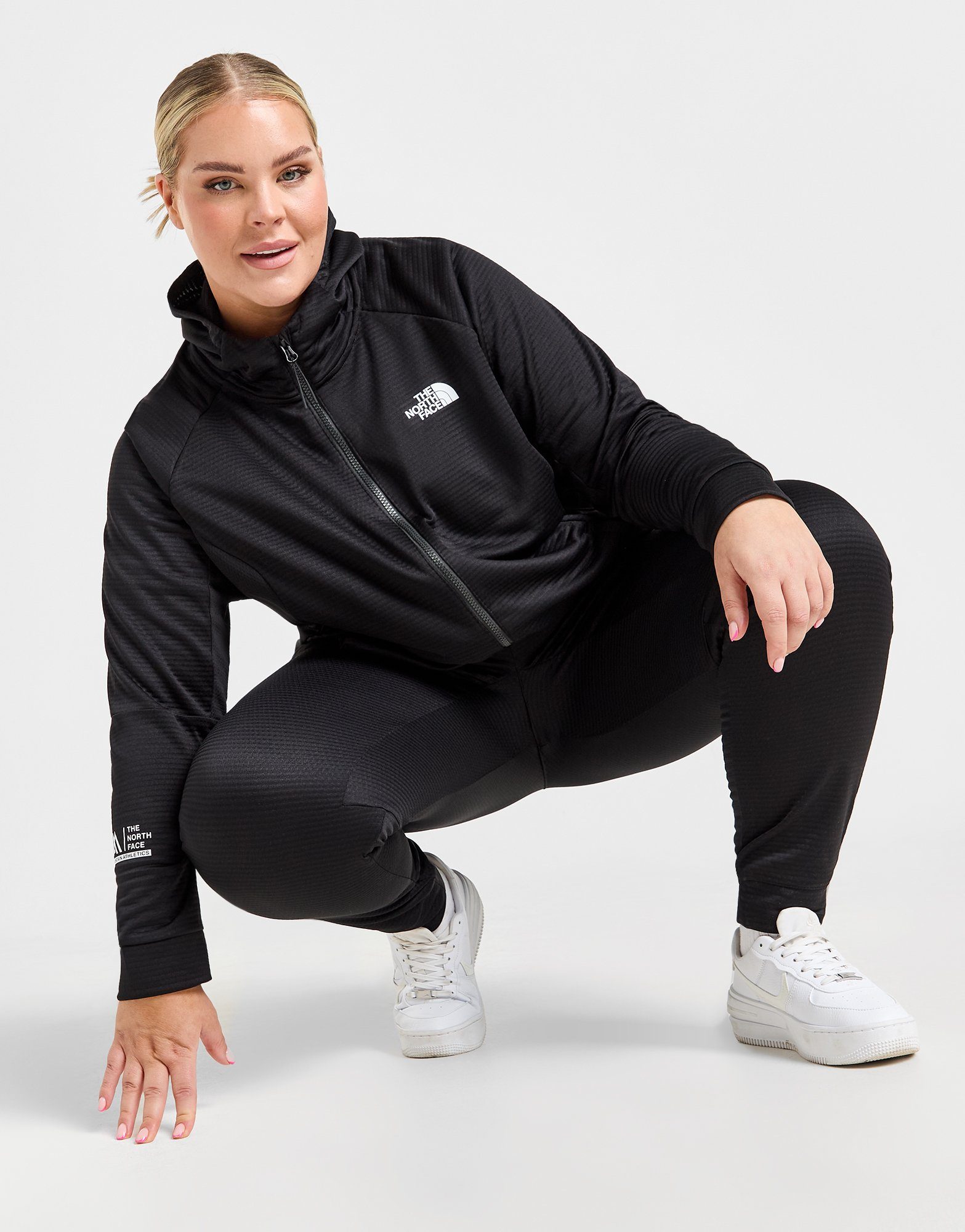 The North Face Sweat à Capuche Mountain Athletics Zippé Grande Taille Femme