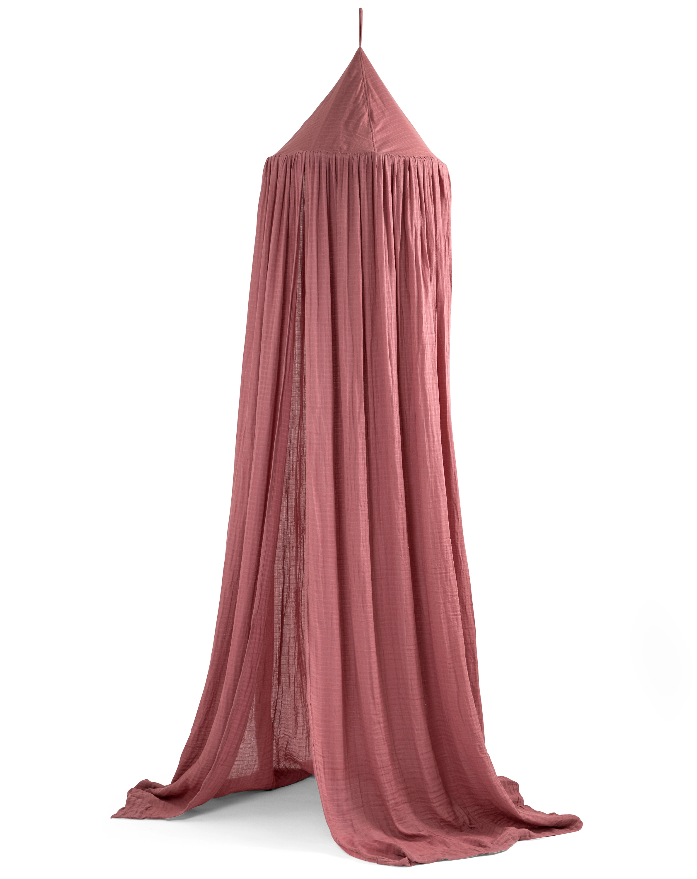 Bett-Himmel MUSSLIN in blossom pink