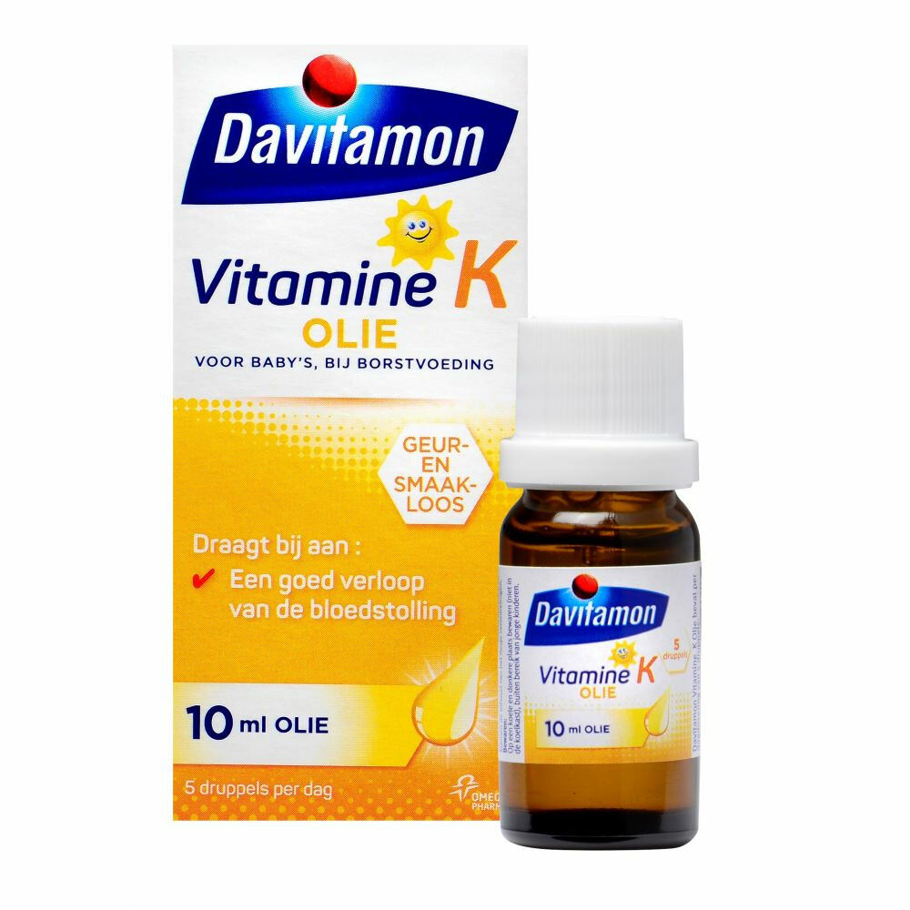 2x Davitamon Vitamine K Olie10 ml