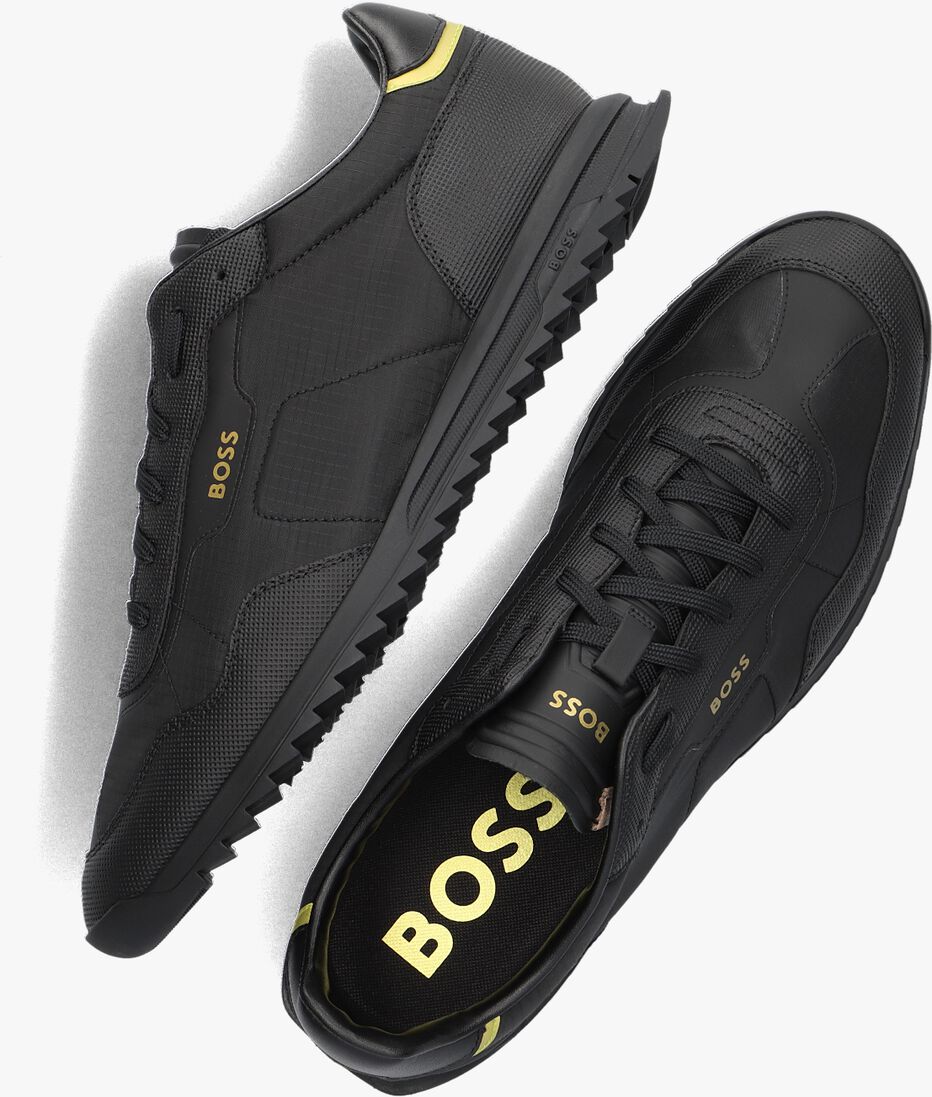 BOSS zwarte boss lage sneakers zayn