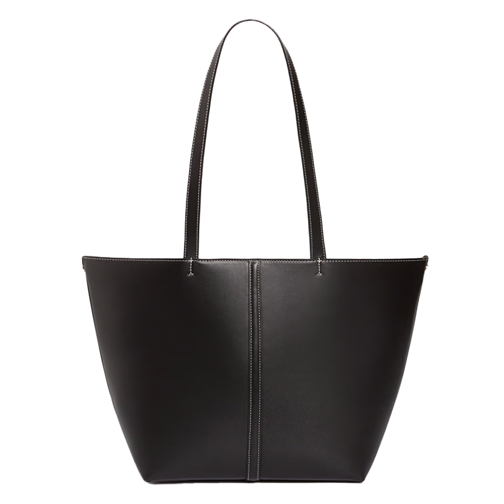 Petit cabas en cuir | Noir