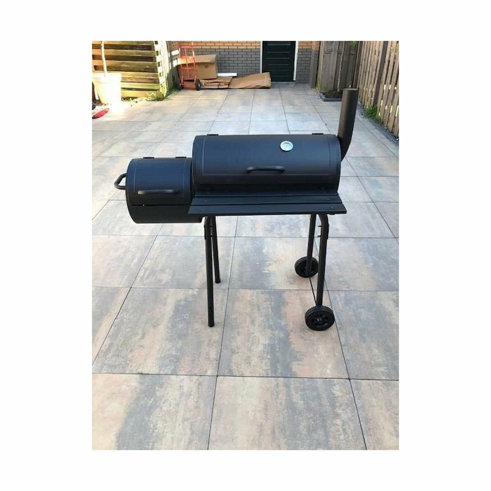Barbecue fumoir noir