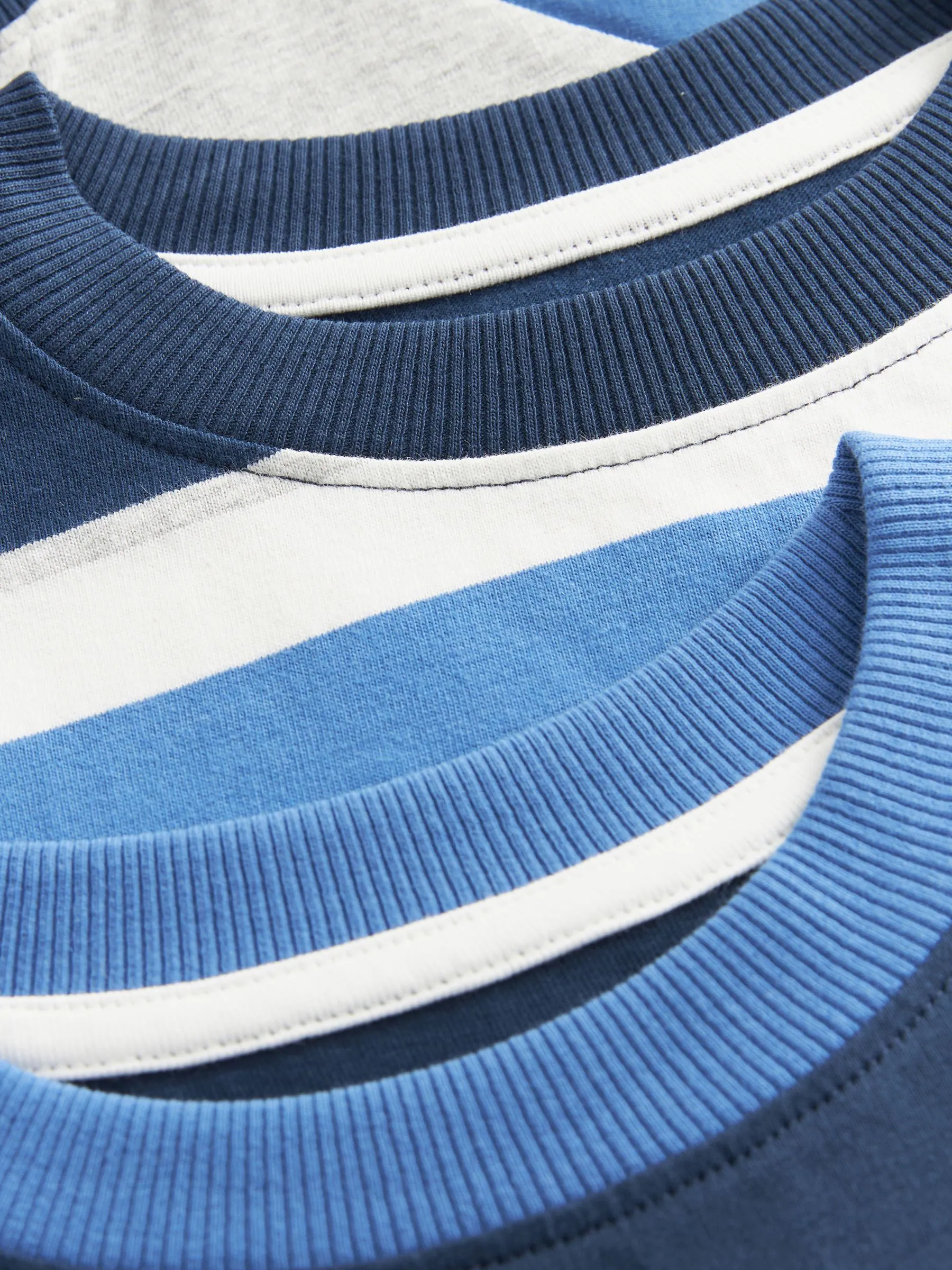 Blauw/marineblauw/grijs - Pyjama met korte pijpen 3 stuks (3-16jaar) (3-16jaar)