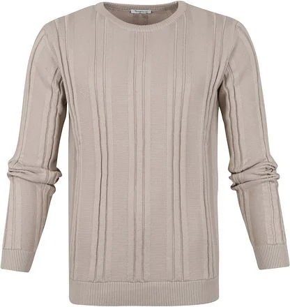KnowledgeCotton Apparel Trui Licht Grijs 80654-1228 kopen