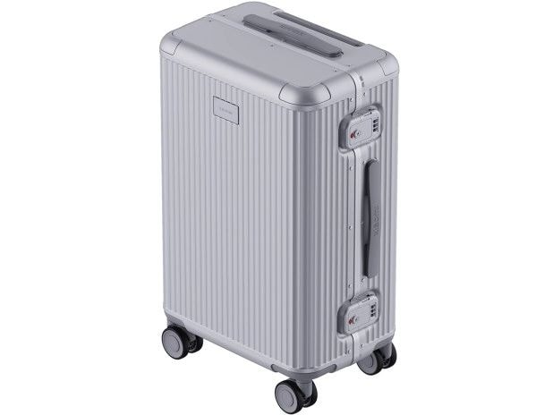 Xiaomi Rahmen Rollkoffer 35 l, Silber Aluminium-Rahmen Rollkoffer