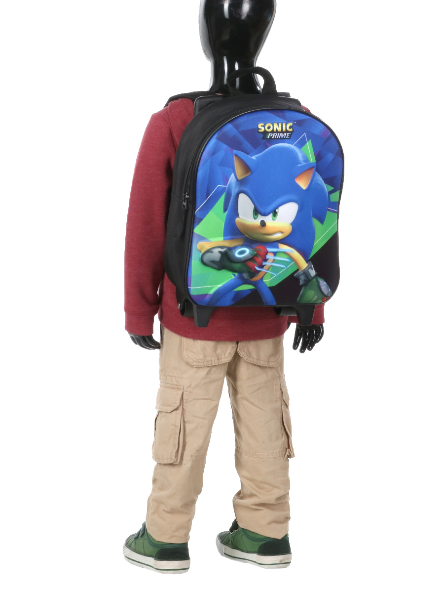 Sac À dos À roulettes Sonic Prime 3D
