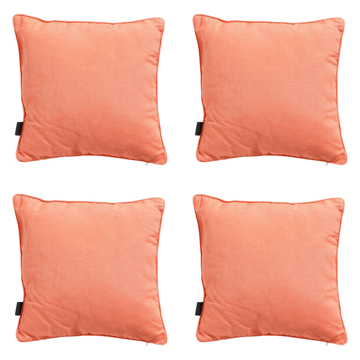 Madison Panama flame orange Sierkussen - Set van 4