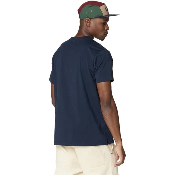T-shirt PICTURE BASEMENT FLOCK TEE DARK BLUE