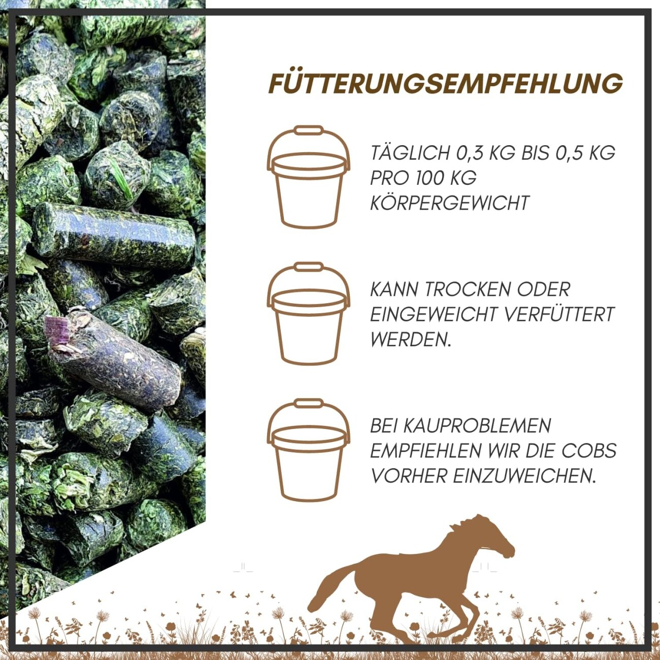 Supravit Luzernecobs Pferdefutter 20kg
