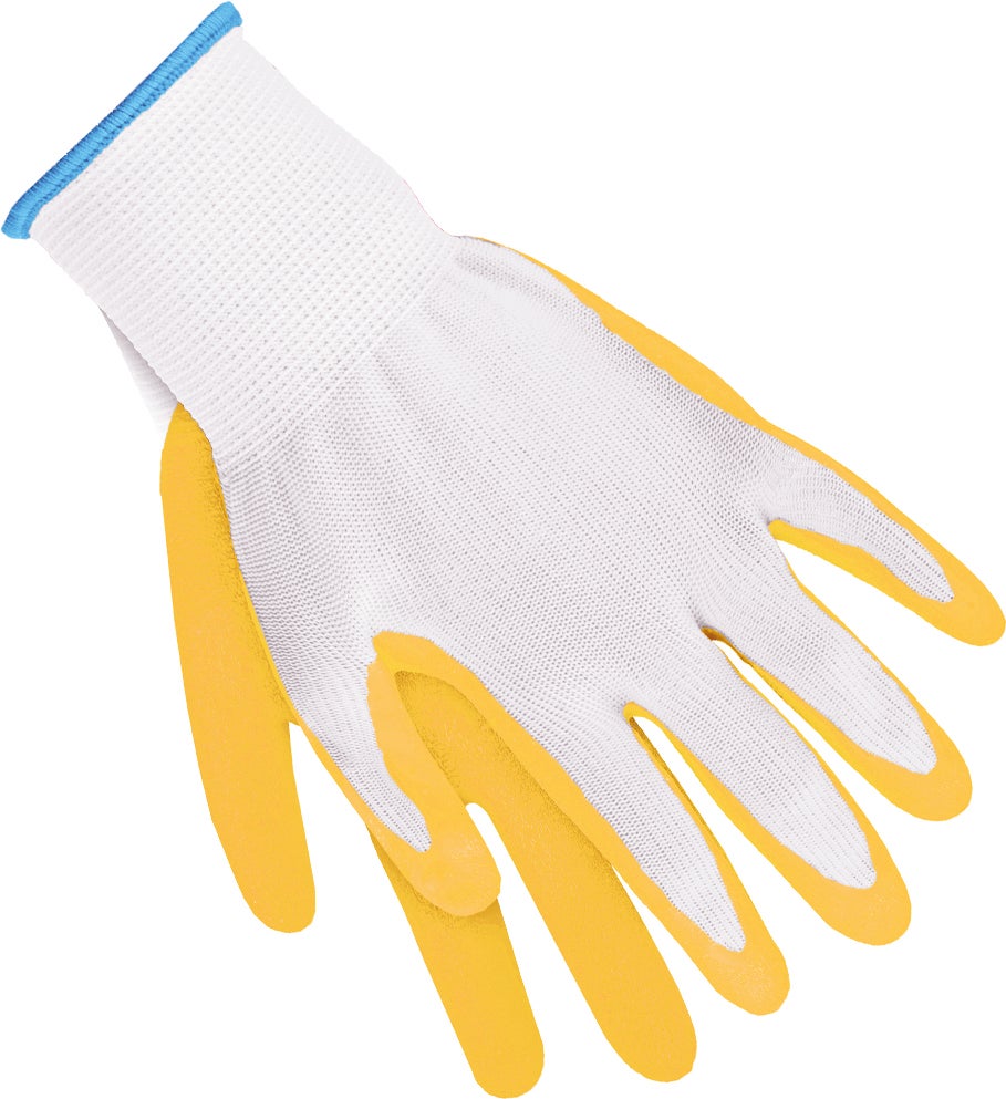 Intratuin tuinhandschoenen maat S foam/latex oranje