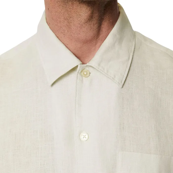 Marc O'Polo Camp Collar Linen Overhemd Heren