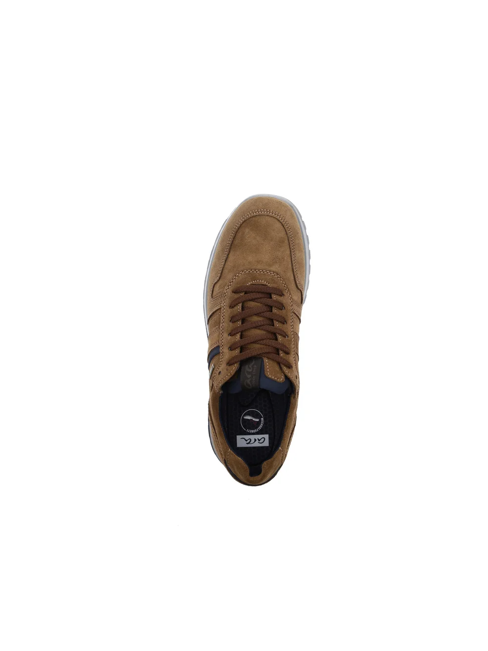 Sneaker Matteo cuoio blue