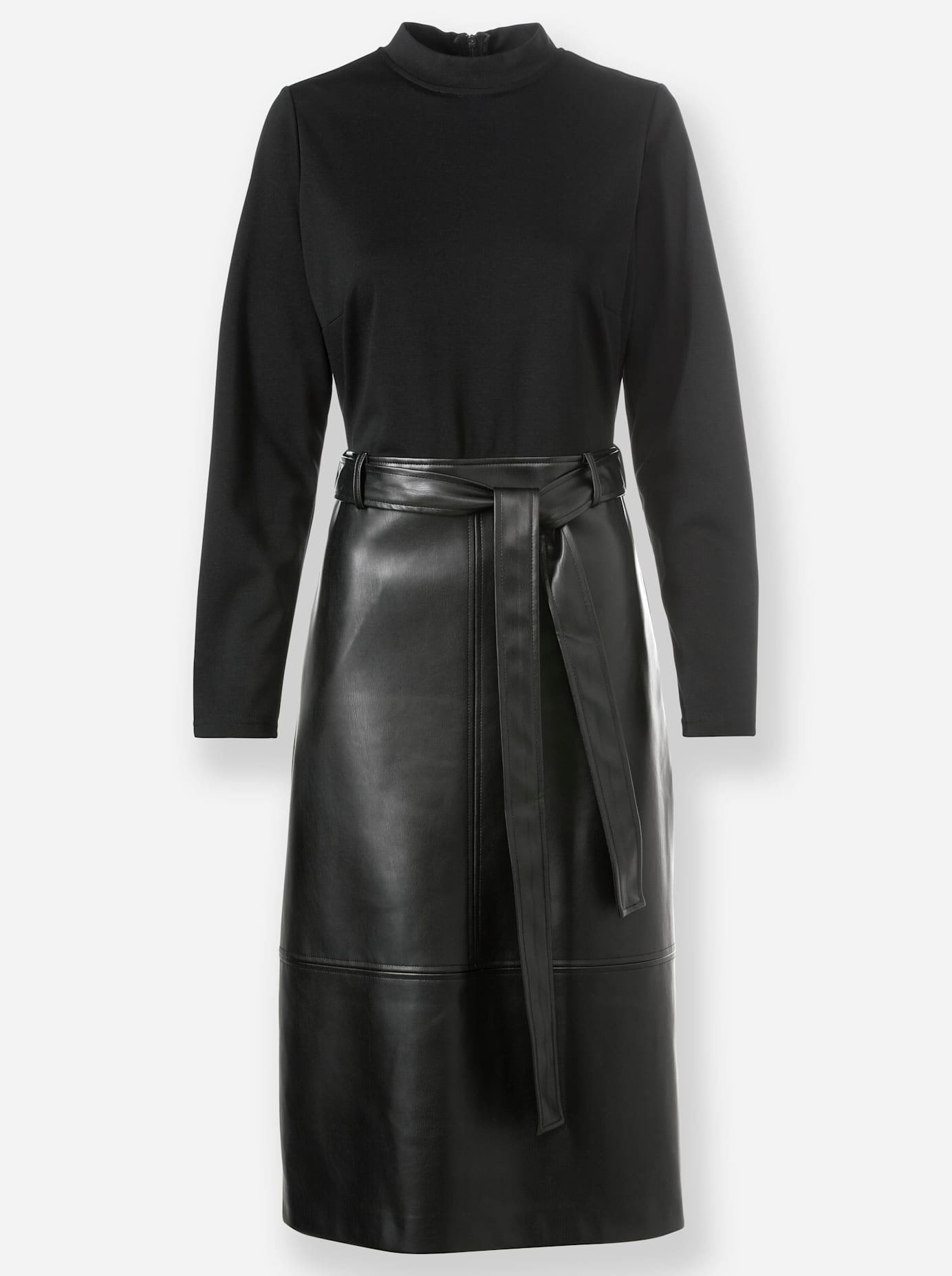 heine Lederkleid »Kleid« Eingrifftaschen