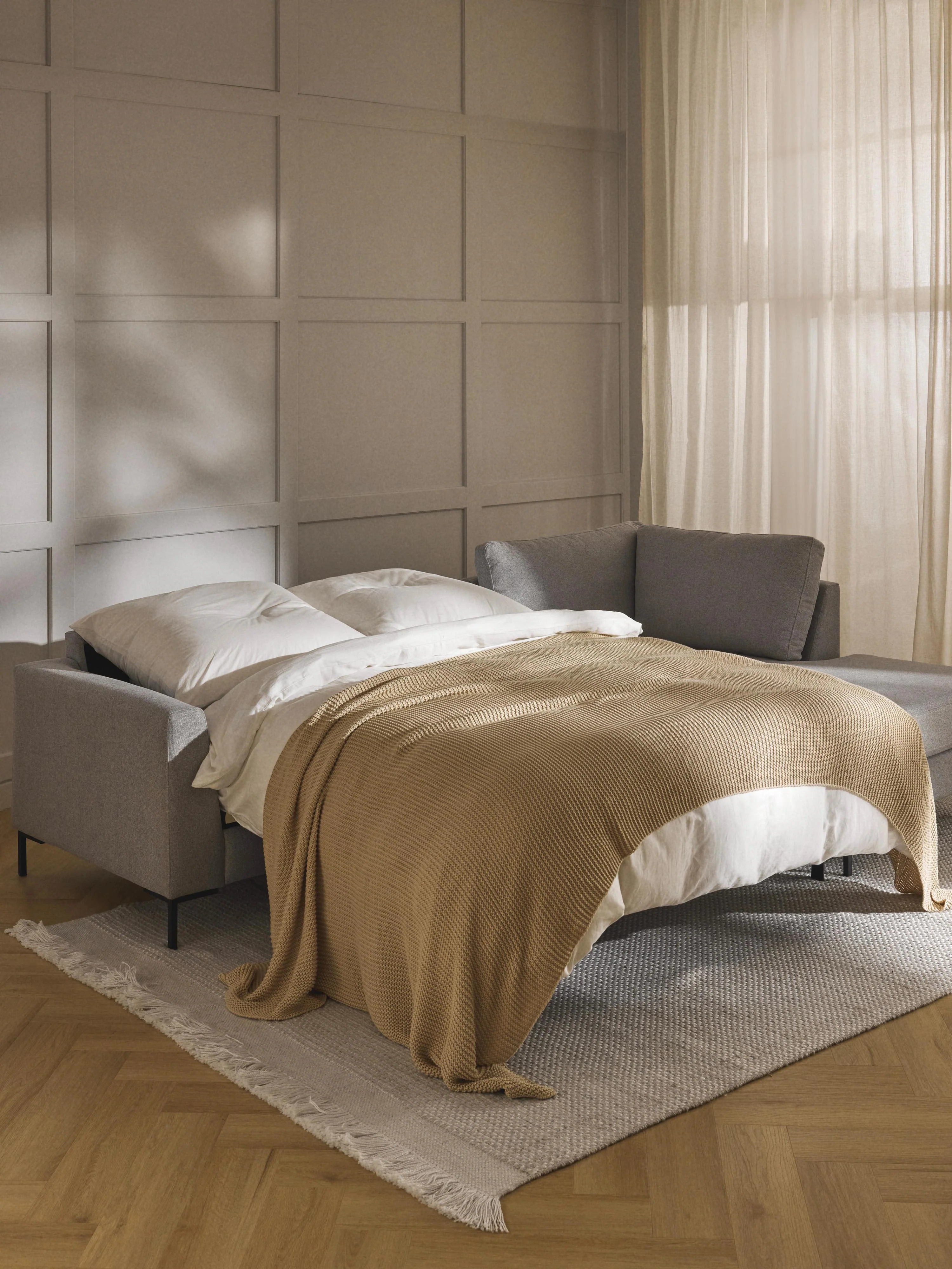 Slaapbank Luna (3-zits) met matras