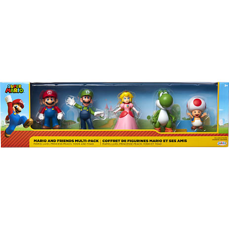 Nintendo Mario figurer - 5-pak