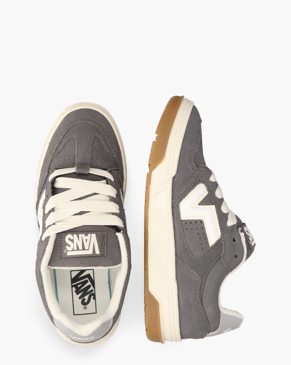 Vans Upland Donkergrijs Damessneakers