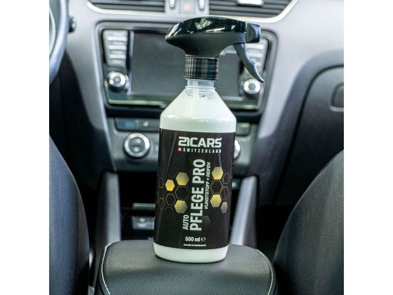 21CARS Kunststoff und Reifen Pflege Pro 500 ml 0.5 l Dauerhafter Schutz und leichte Reinigung