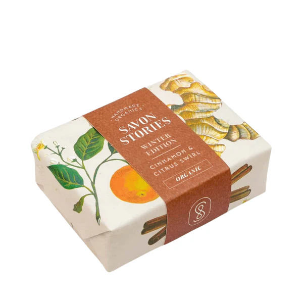 Savon stories Le Réconfortant Savon Bio & Naturel d'Hiver 100 G