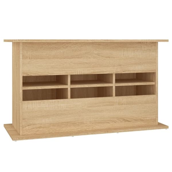 vidaXL Akvariumstativ sonoma eik 101x41x58 cm konstruert tre