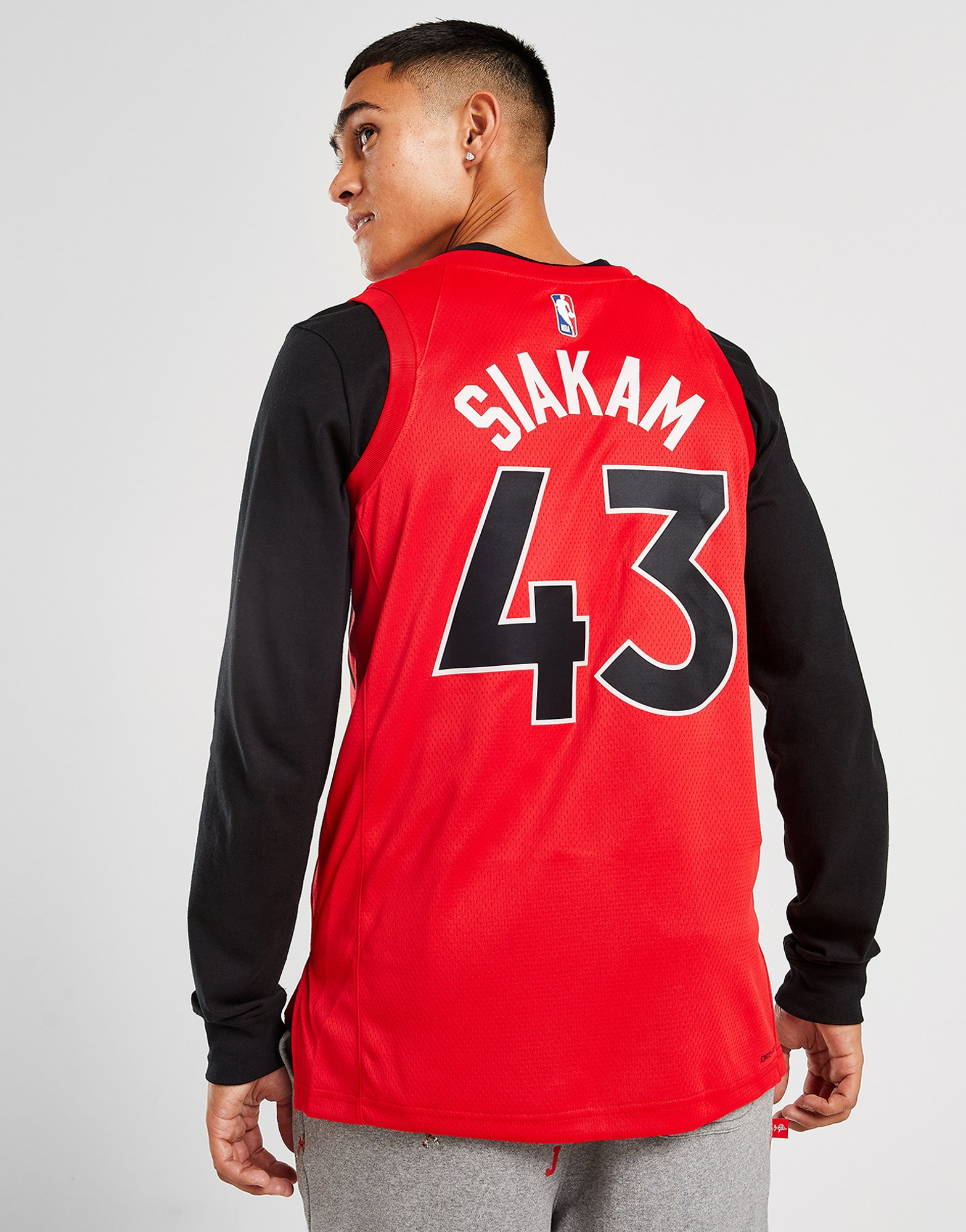 Nike Maillot NBA Toronto Raptors Siakam #43 Swingman Homme