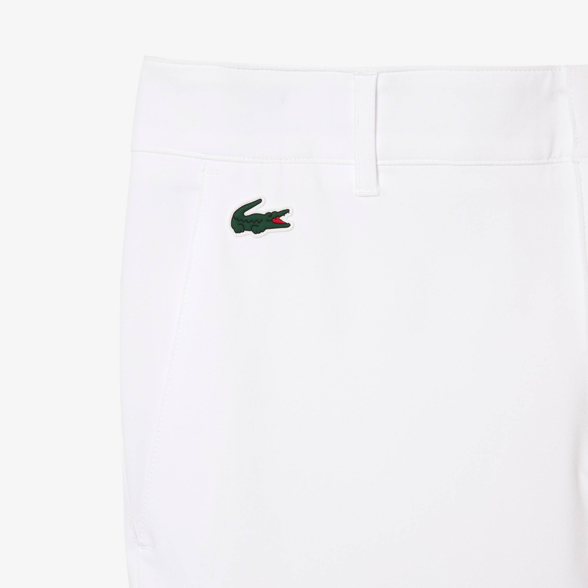 Pantalon Golf slim fit en twill absorbant Pantalons & Shorts - Blanc - Lacoste - Homme