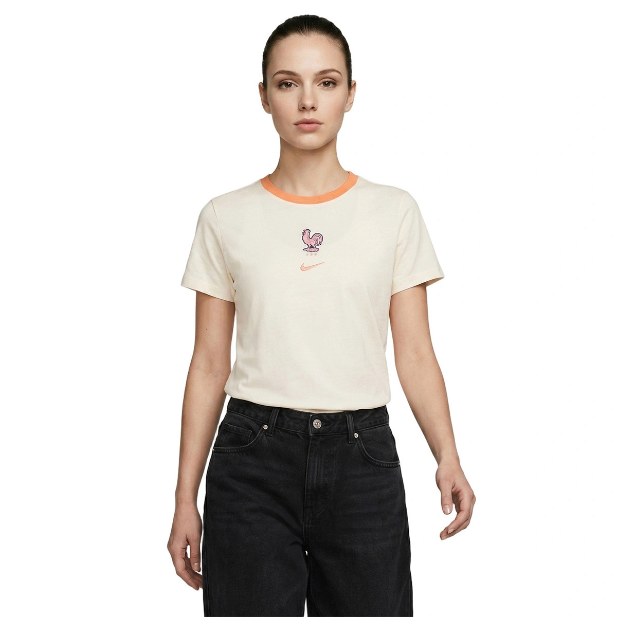 T-Shirt Nike França Fanswear 2025-2026 Mulher