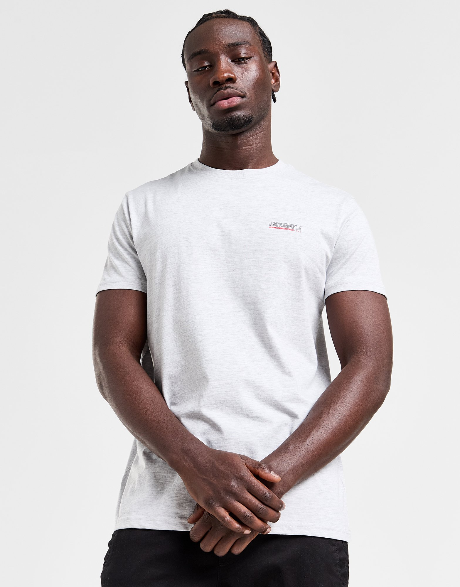 McKenzie Lot de 3 T-shirts Essential Homme