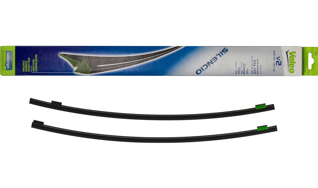 Viskergummi 500 mm