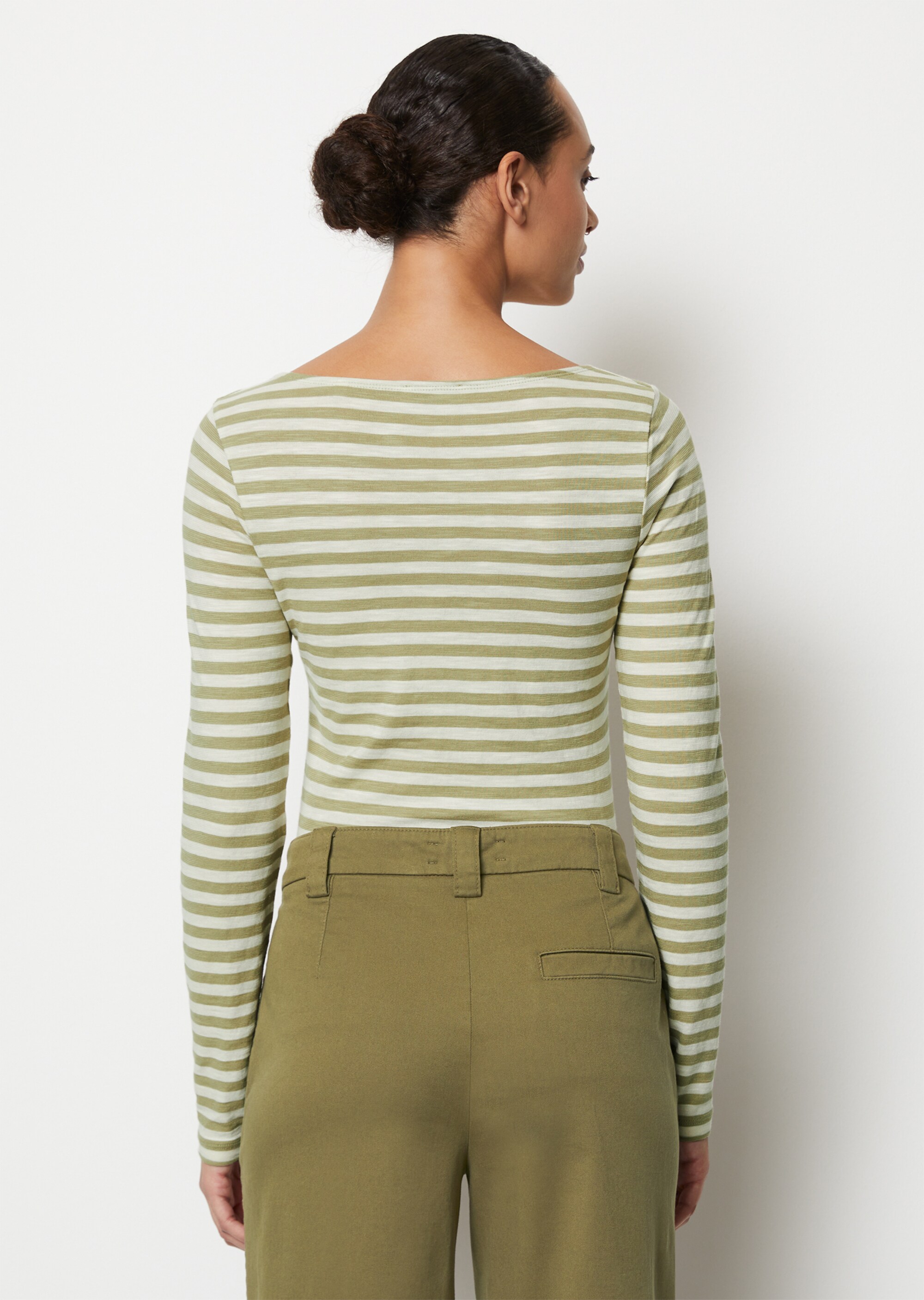 Longsleeve aus Organic-Cotton-Slub-Jersey