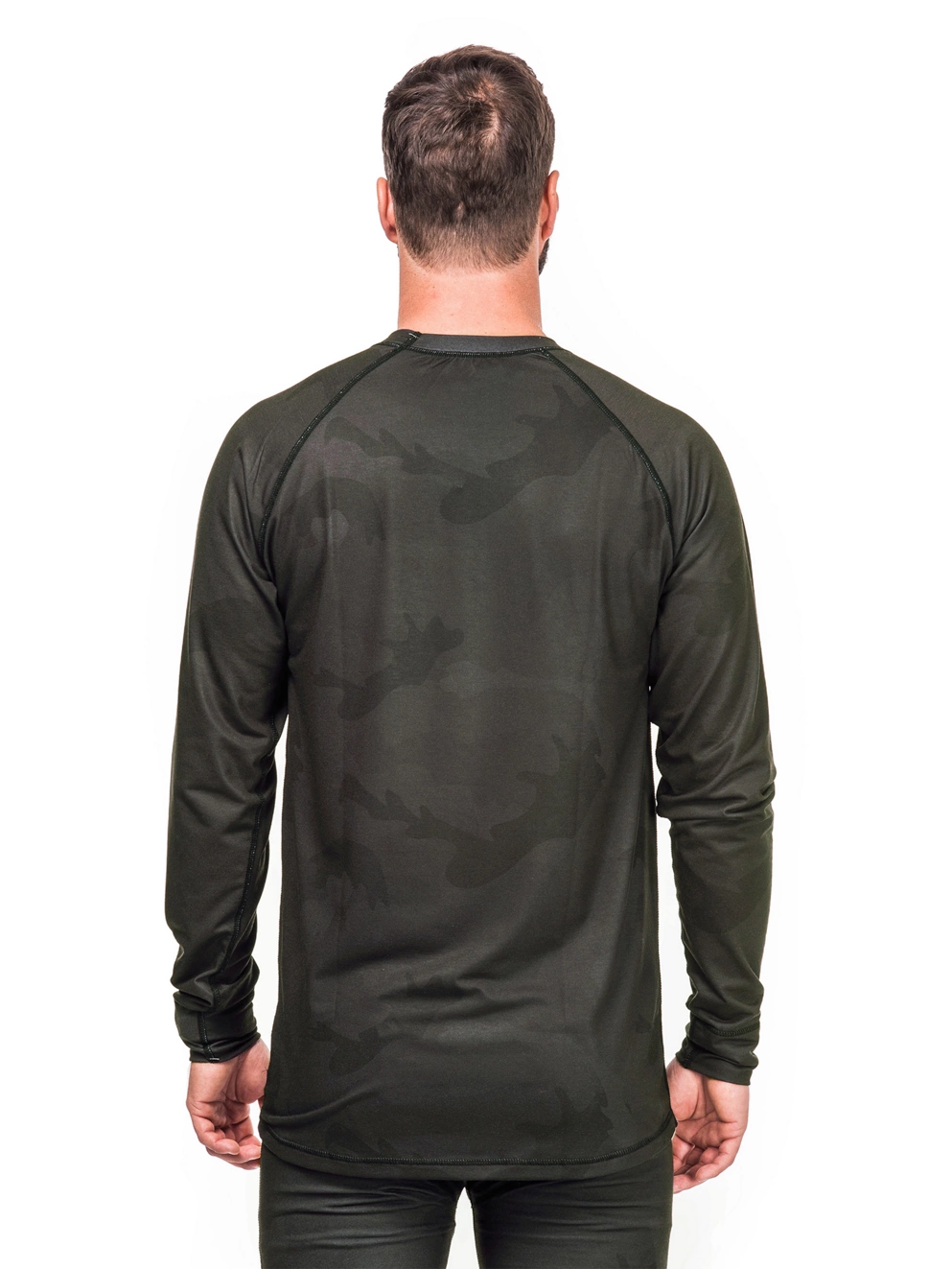 Horsefeathers Riley Base Layer Top black camo