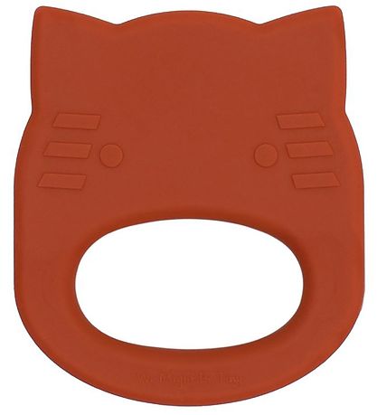 We Might Be Tiny Bådering - Cat - Silikone - Burnt Orange